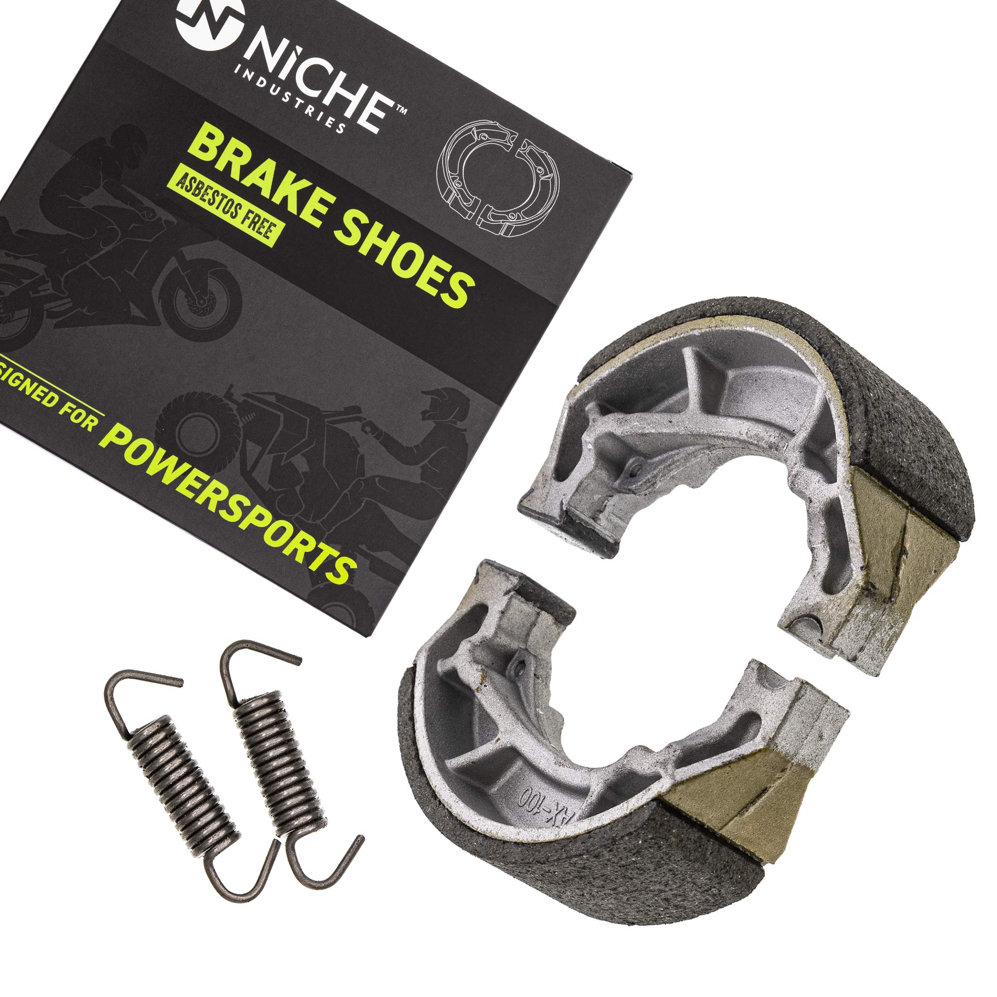 Amazon.com: NICHE Brake Shoe Set for Kawasaki KLX110 KLX110L